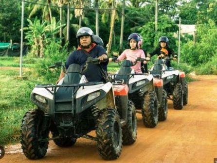 Escapade en quad dans l'arrière-pays cambodgien